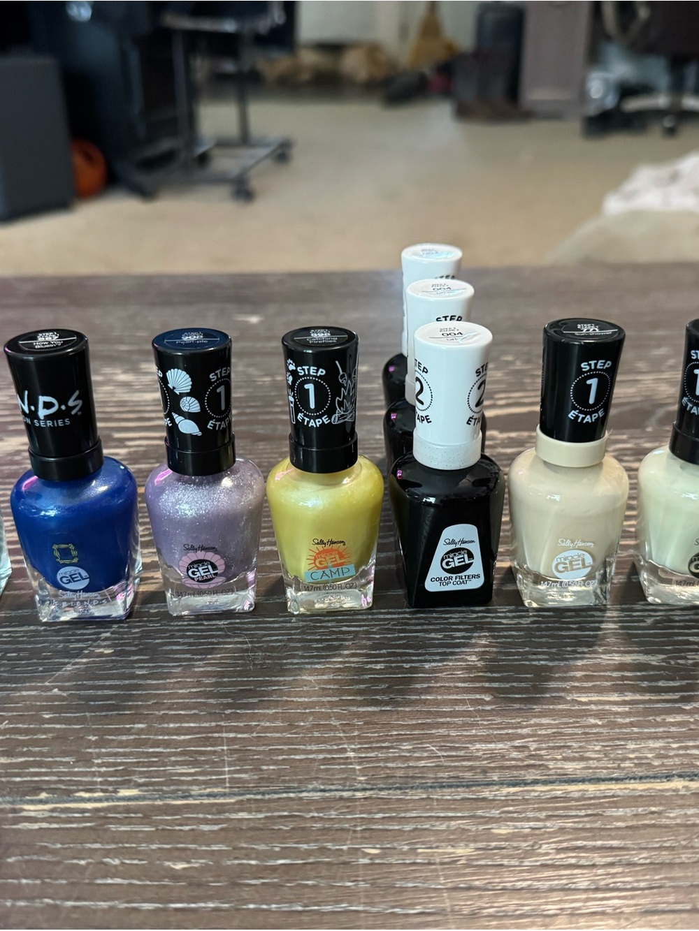 Used Sally Hansen Nail Polish Lot